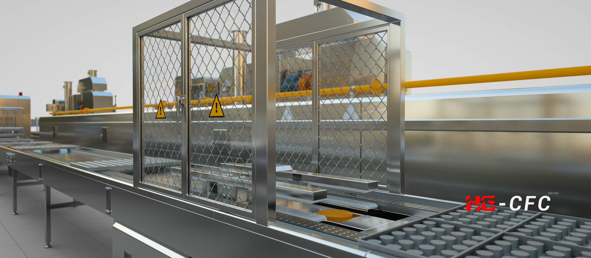 Full-automatic Center Filled/Cup Cake Production Line