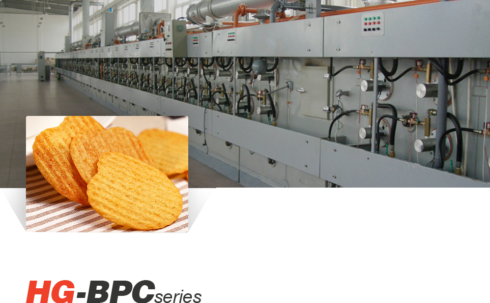 Full automatic Baked Potato Chips Production Line