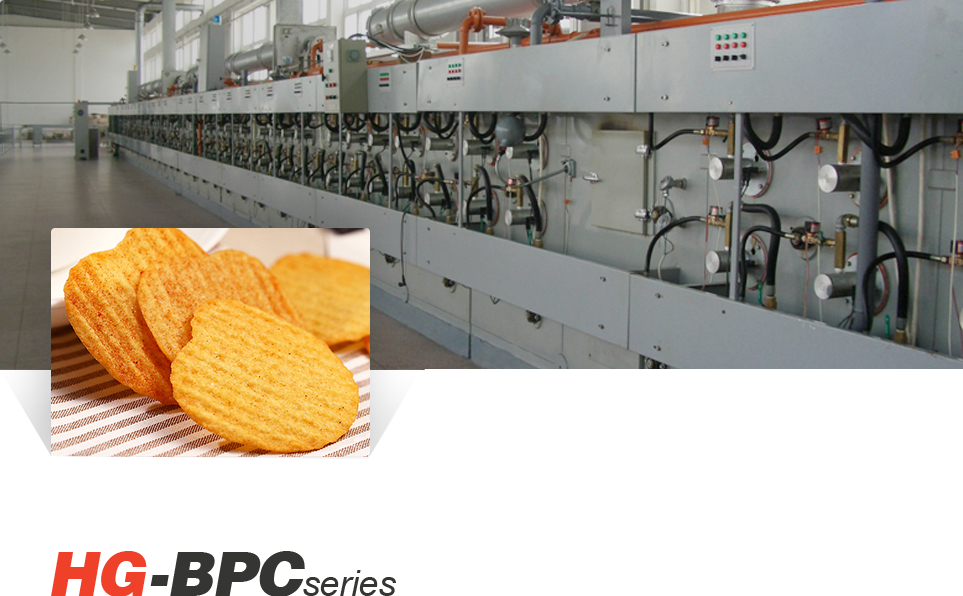 Full automatic Baked Potato Chips Production Line