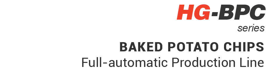 Full automatic Baked Potato Chips Production Line