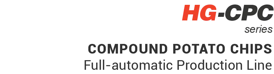 Full-automatic Compound Potato Chips Production Line