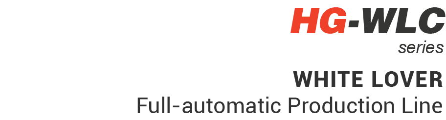 Full automatic white lover cookies production line