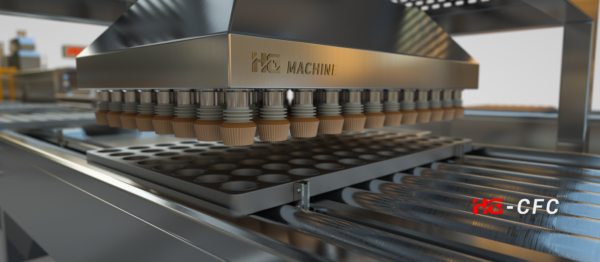 Heard that HG's cupcake machine is very popular?