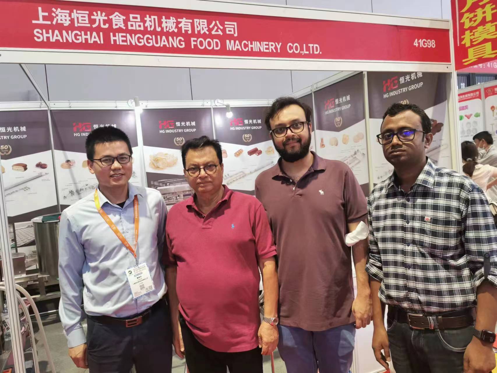 Shanghai Hengguang Food Machinery participates in the China International Baking Exhibition