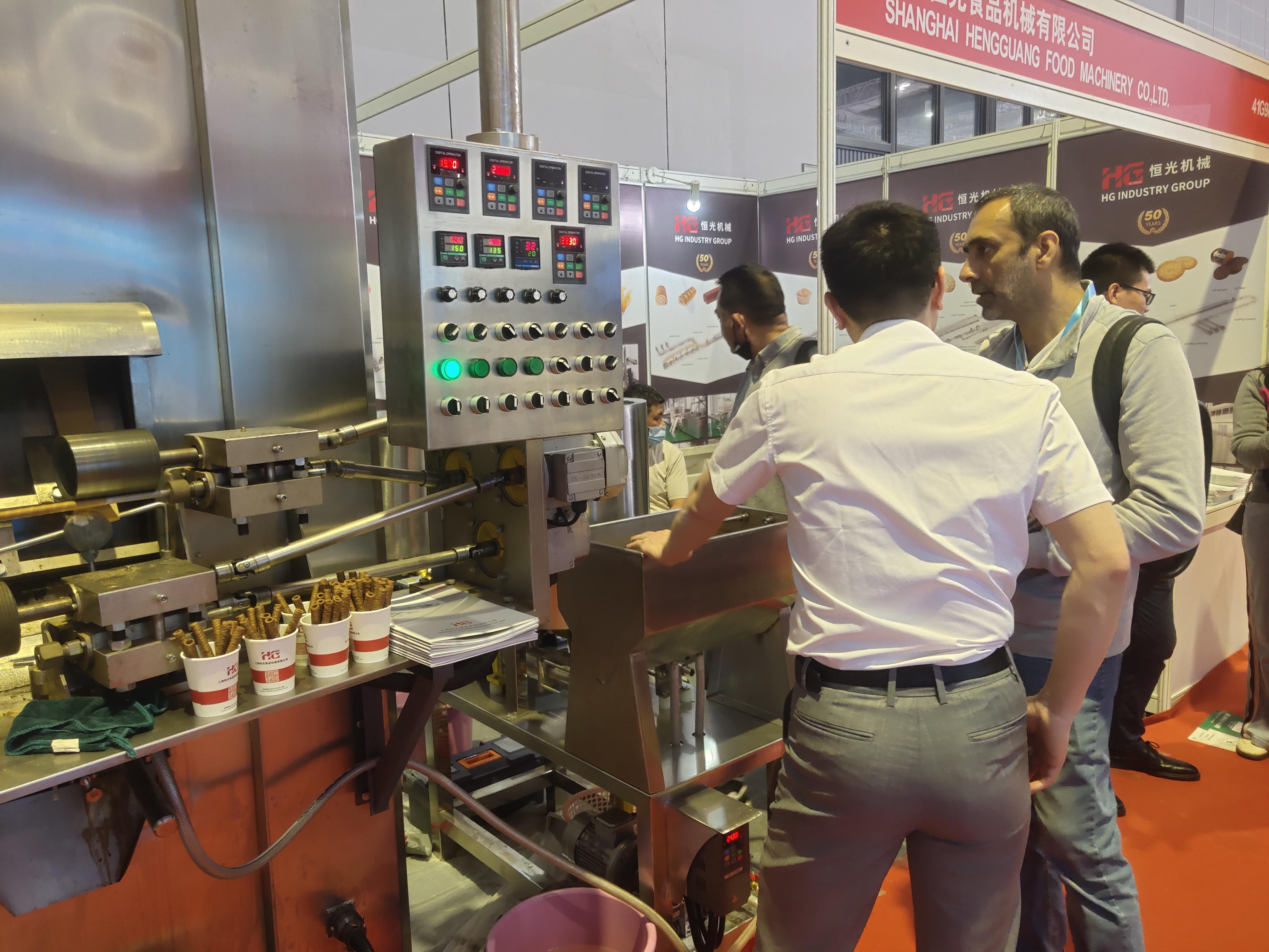 Shanghai Hengguang Food Machinery participates in the China International Baking Exhibition