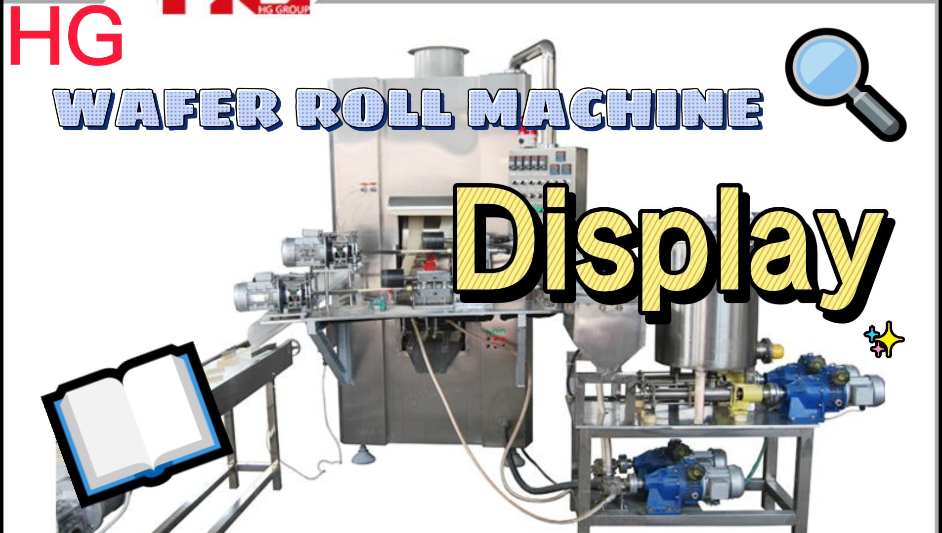Best Quality Wafer Roll Machine In HG