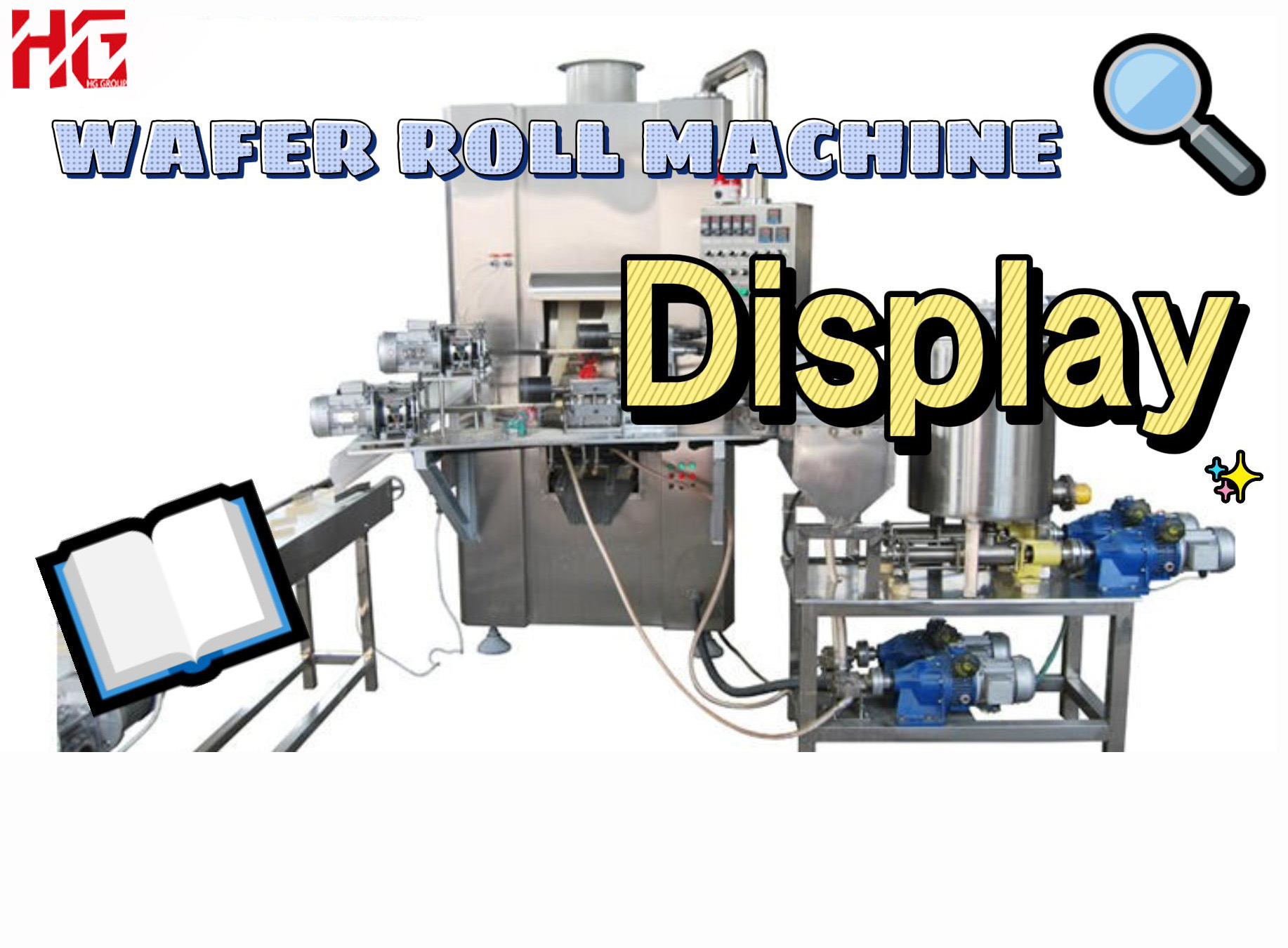 Best Quality Wafer Roll Machine In HG