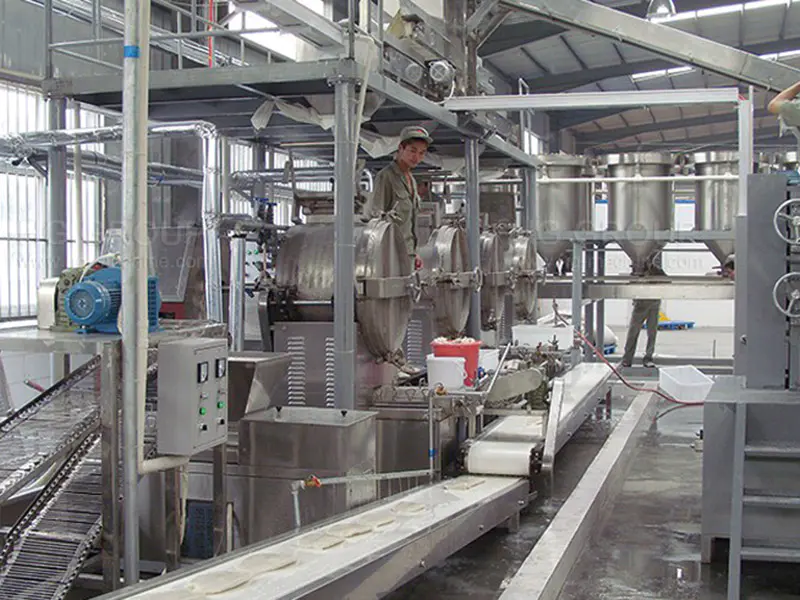 Snow Rice Cracker Production Line