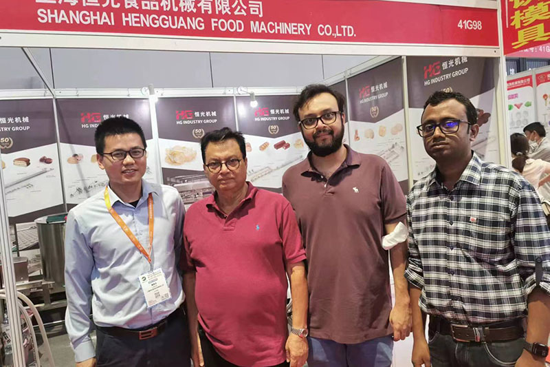 Shanghai Hengguang Food Machinery participates in the China International Baking Exhibition