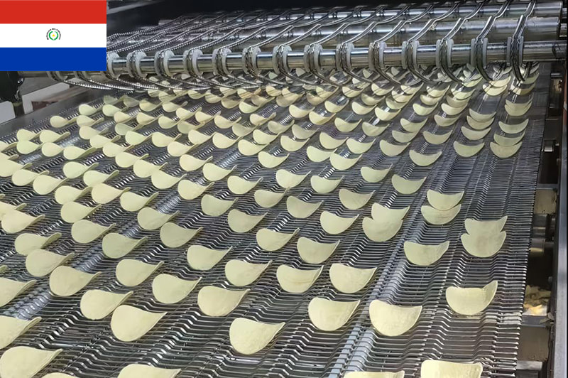 Compound Potato Chips Production Line - Paraguay