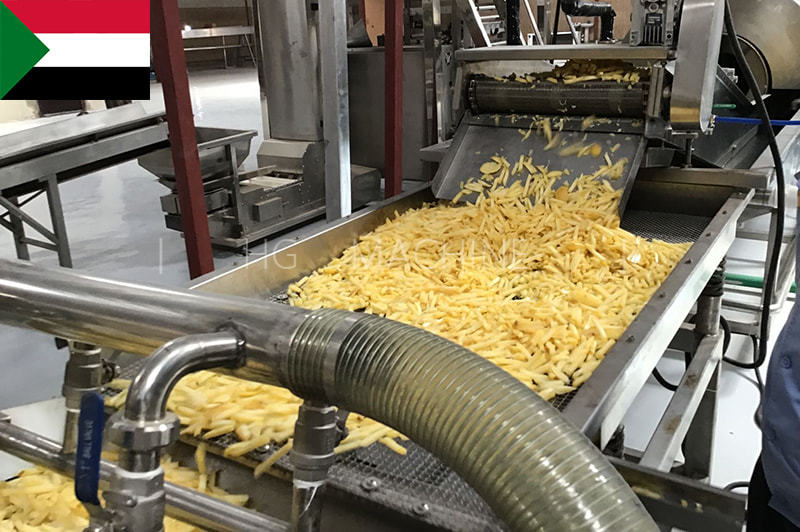 Frozen French Fries Production Line - Sudan
