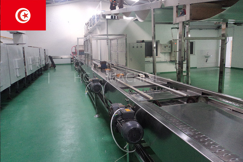 Double Row Cake Production Line - Tunisia