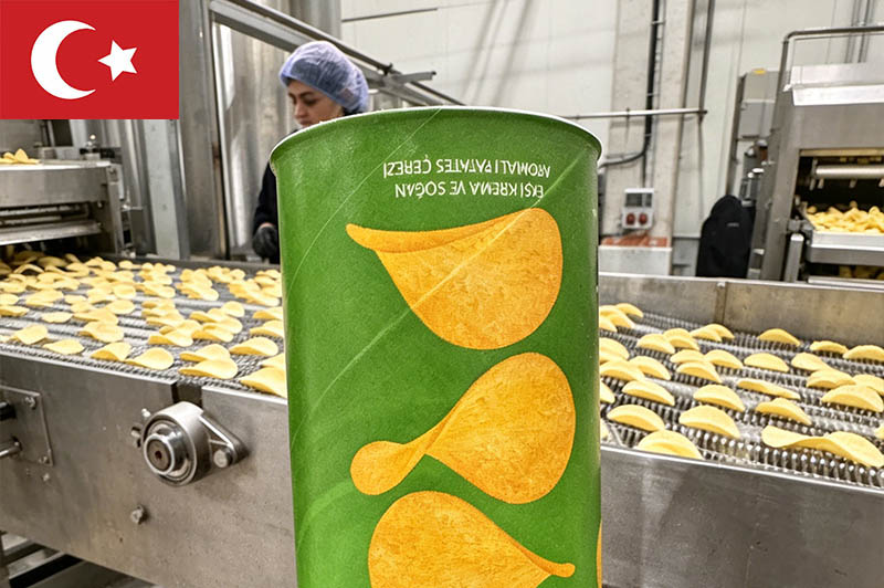 Turkey Potato Chip Factory Project 1000kg/h