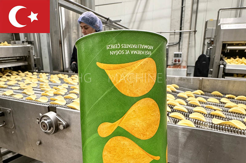 Turkey Potato Chip Factory Project 1000kg/h