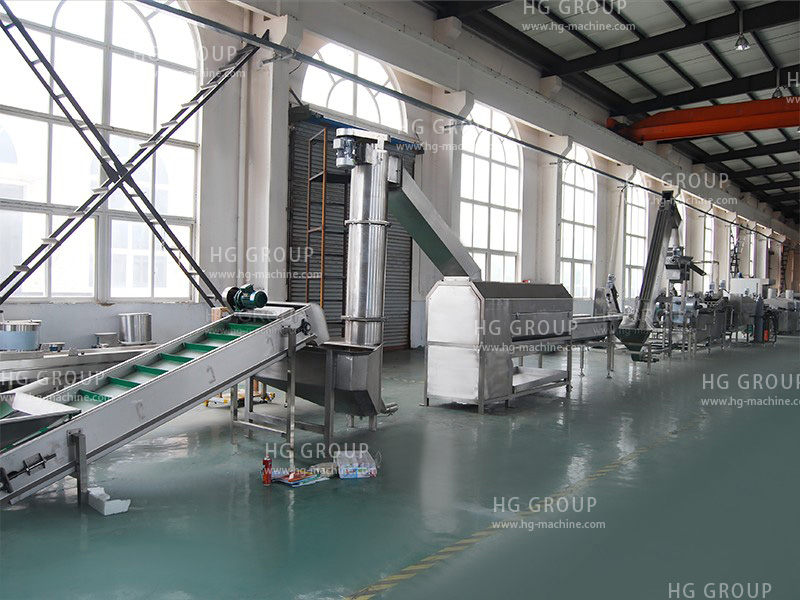 Automatic Frozen French Fries Production Line