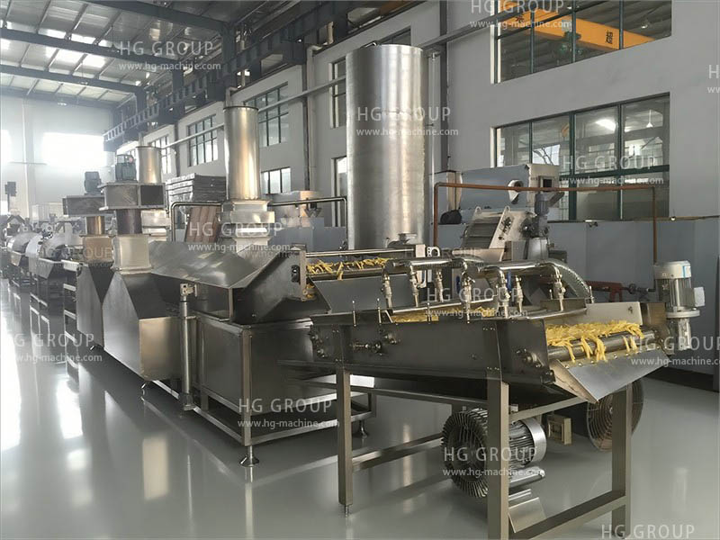 Automatic Frozen French Fries Production Line