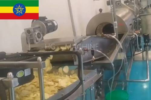  Ethiopia Natural Potato Chips Production Line
