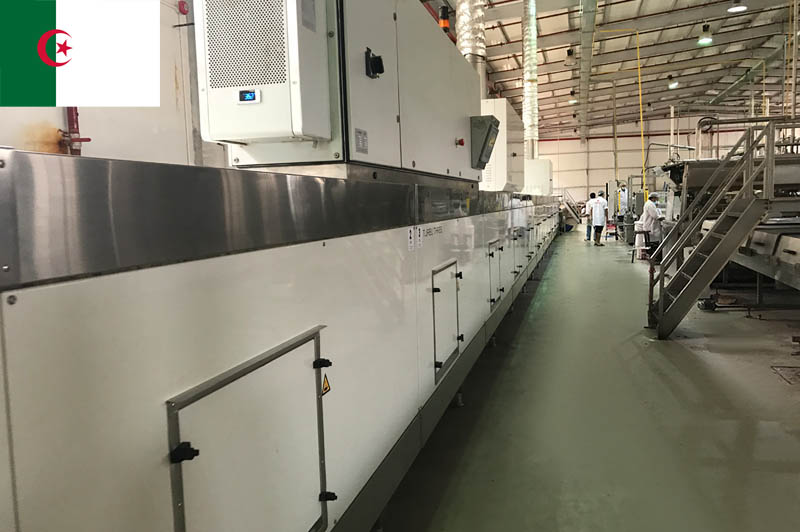  Algeria 6 Lines Biscuit Factory Installation 1000kg/h