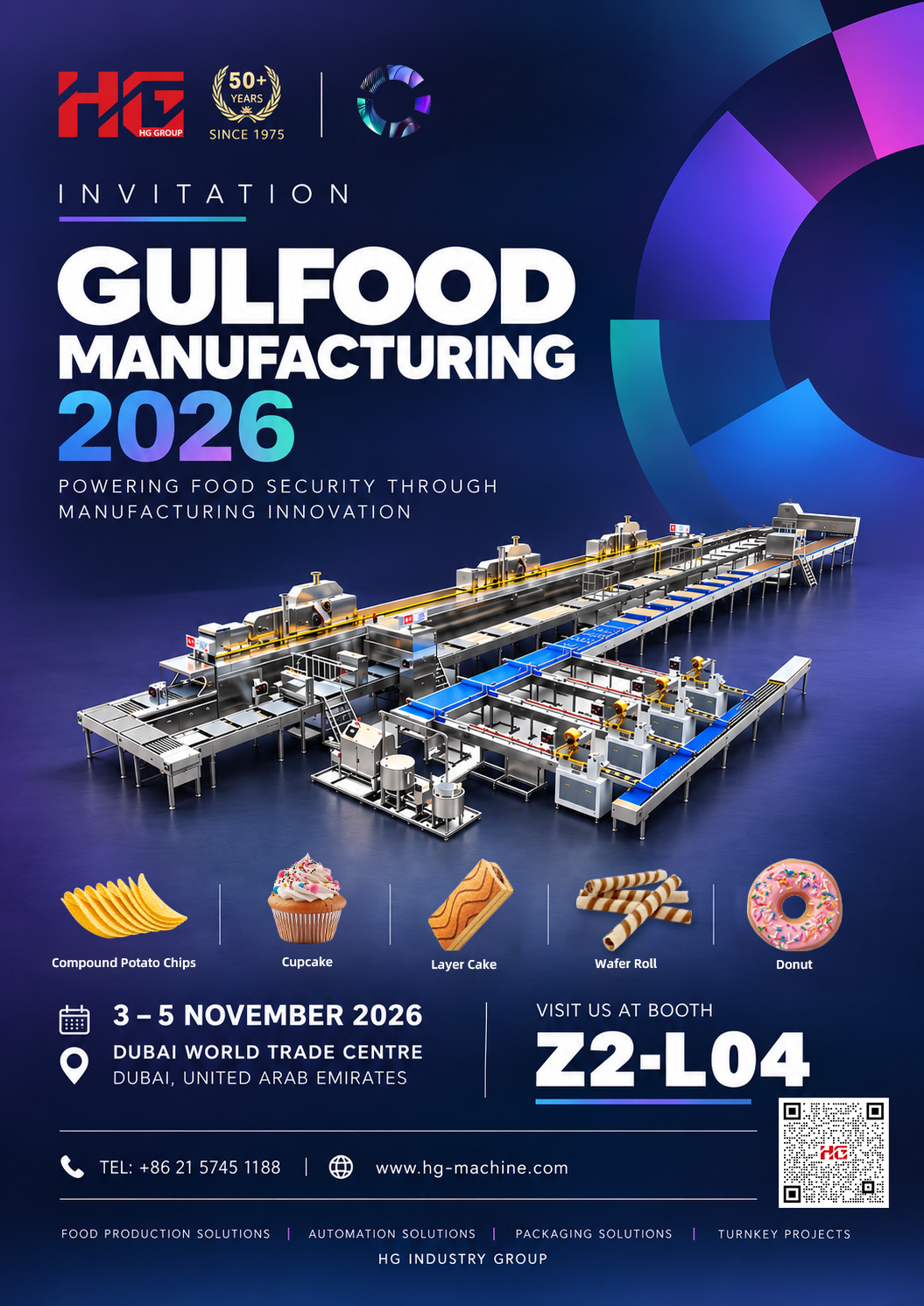 Meet HG at Gulfood Manufacturing 2026 in Dubai