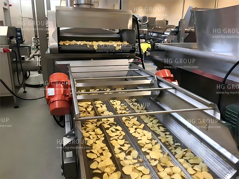 Automatic Natural Potato Chips Production Line