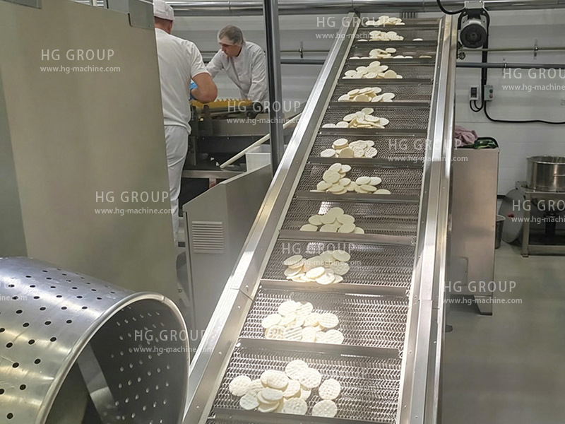 Automatic Snow Rice Cracker Production Line