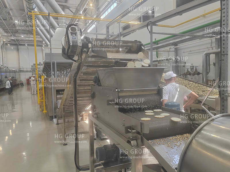 Automatic Snow Rice Cracker Production Line